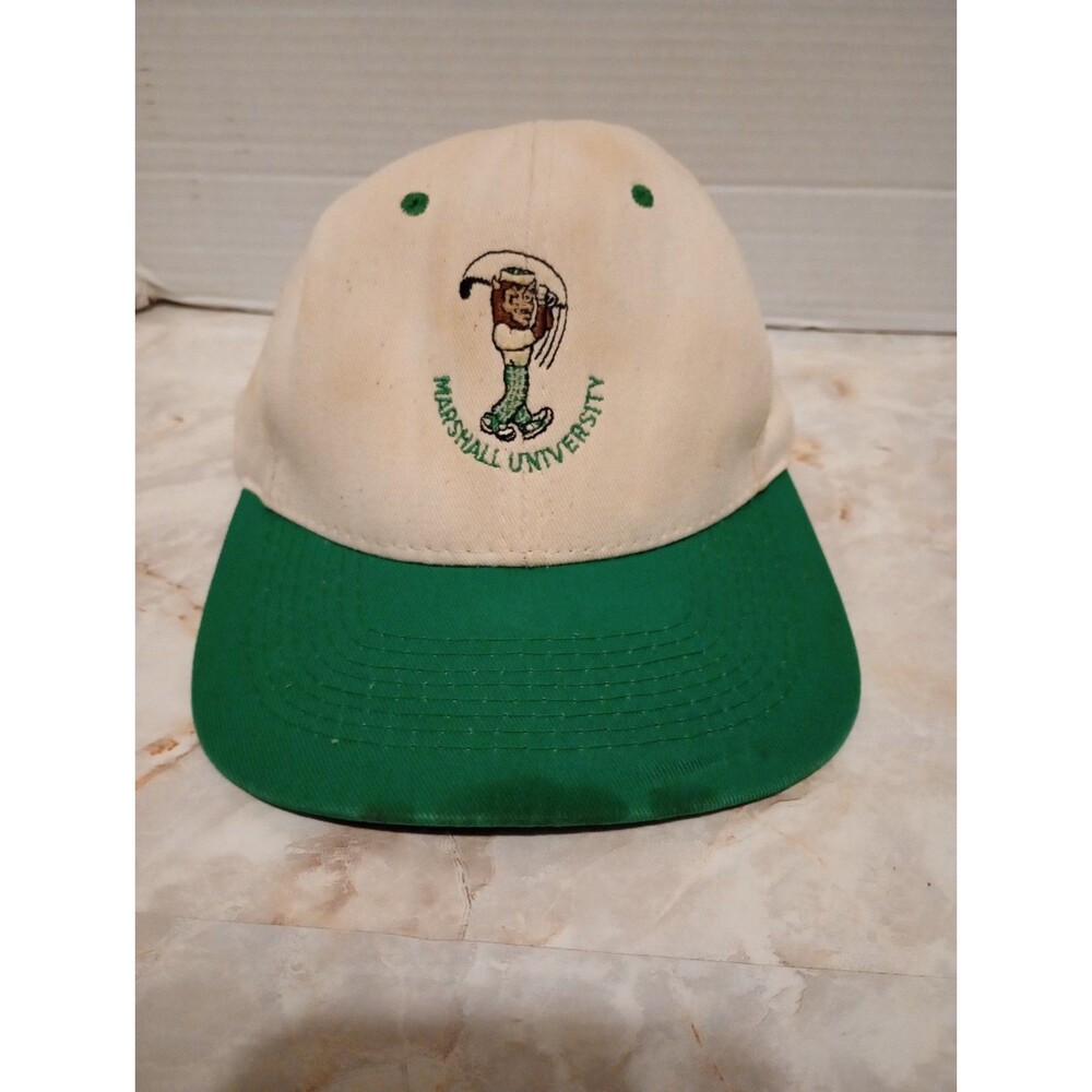 Vintage Marshall University Golf Team Snapback Hat KC